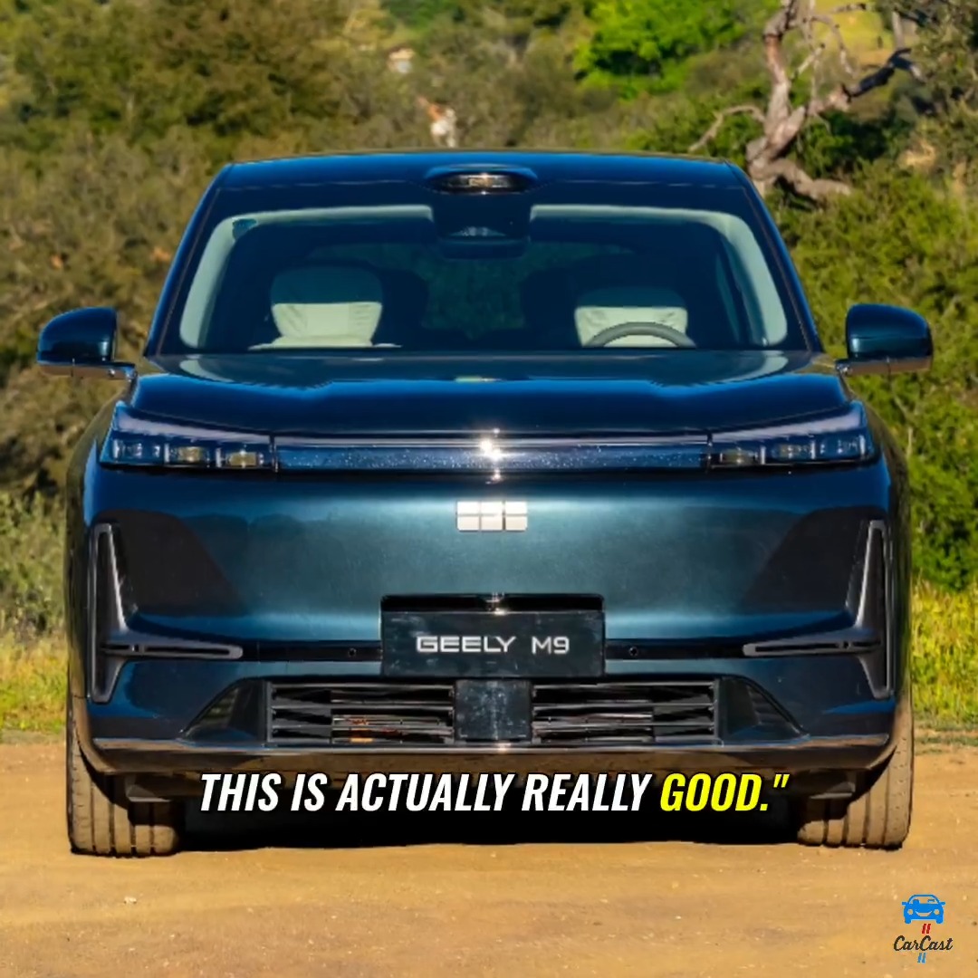 🗣️ You get into it and everything just feels so good, and if it sounds like we're raving about the Geely M9 it's because we walked away from it so impressed