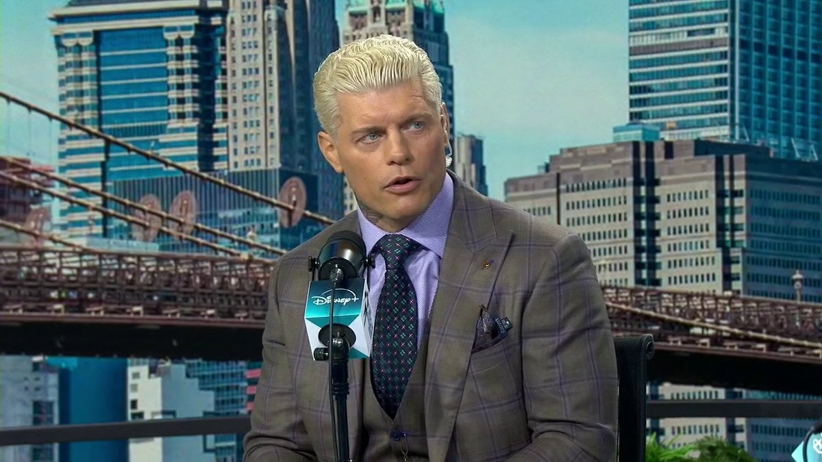 .WWE Superstar Cody Rhodes joins the Rich Eisen Show and shares his earliest wrestling memory ✍️ Stream both nights of #WrestleMania on April 18–19 on the ESPN App with an ESPN Unlimited plan.