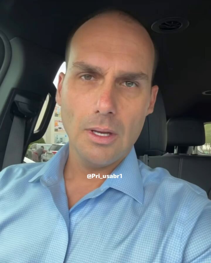 Eduardo Bolsonaro: “Moraes já pediu 70 prisões e extradições na Argentina, tentou a de Oswaldo Eustáquio da Espanha e não conseguiu, e também falhou com Allan dos Santos. Isso expõe a guerra de narrativas e a credibilidade da PF que mente! É o que está em jogo no caso Ramagem.”