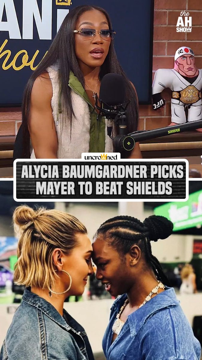 "Mikaela Mayer would beat Claressa Shields... Claressa thinks she’s the best in the world—she truly believes that. I don’t think she is. I think she’s the most accomplished." Safe to say Alycia doesn't think Claressa is the GWOAT 🚫🐐 #HelwaniShow