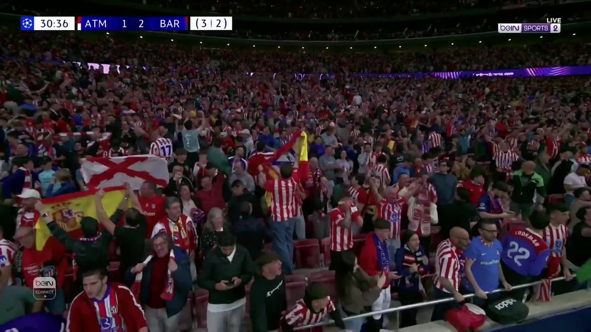 الإثارة تتواصل وأتليتيكو مدريد ينتفض بهدف أحرزه لوكمان ⚽️ #دوري_أبطال_أوروبا | #برشلونة | #أتليتيكو_مدريد