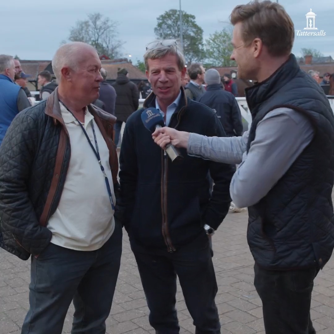 Jim Bryce and Jamie Osborne have been busy at the #TattsCraven Breeze Up, picking up a Maxfield colt, a Complexity colt and a Good Magic filly. 🇦🇪 The Dubai Carnival is the aim!