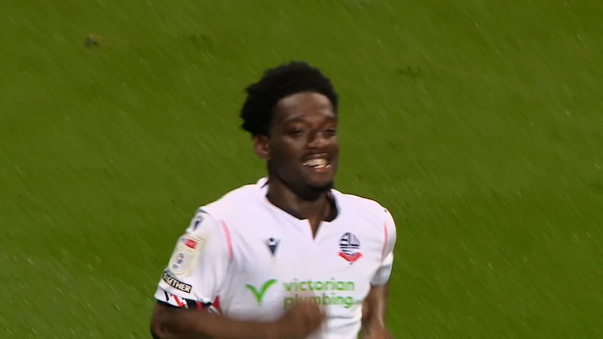 Liquid football from B̶a̶r̶c̶e̶l̶o̶n̶a̶ Bolton! Amario Cozier-Duberry finishes off a flowing team move 👏😮‍💨