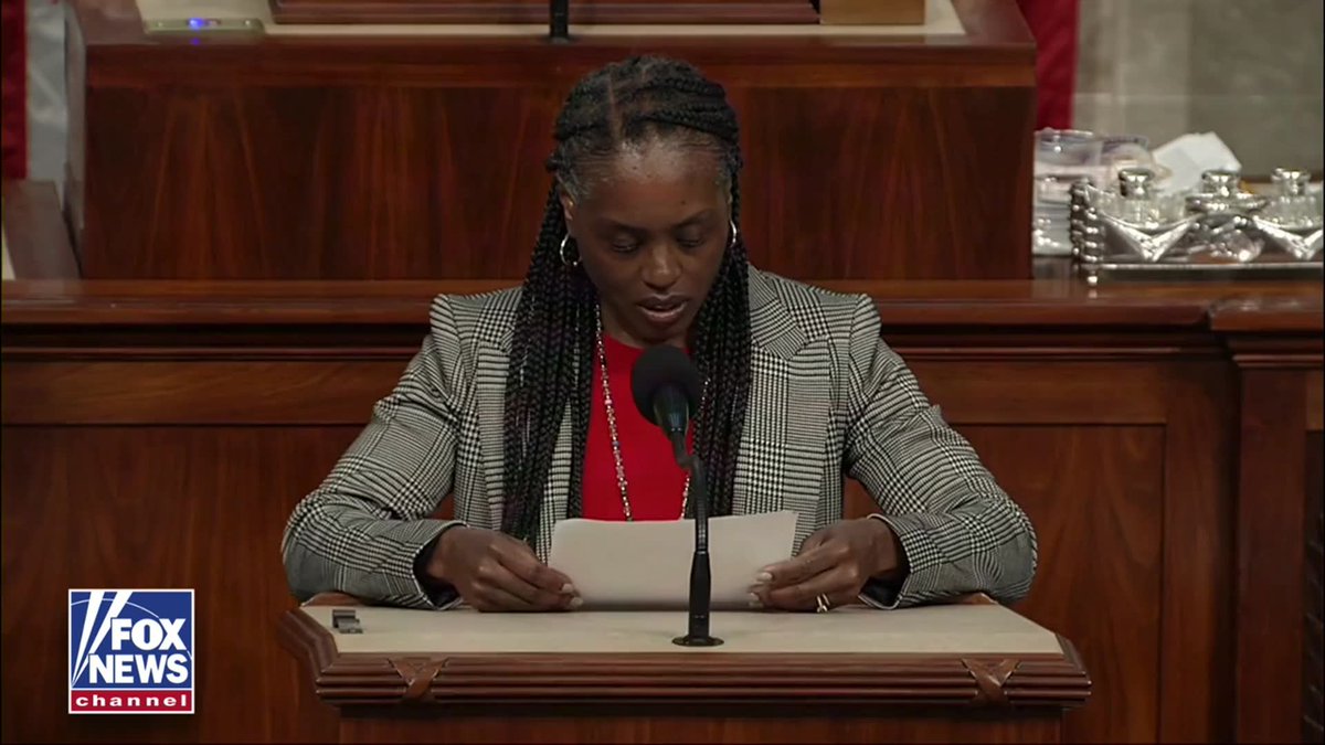 JUST IN: Resignation letters from Reps. Eric Swalwell and Tony Gonzales are read on the House floor.