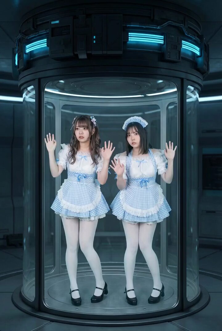gravity cancel machine 人体実験は気絶までがワンセット Grok先生の延長機能は優秀 NBPro + Grok #maid #flying