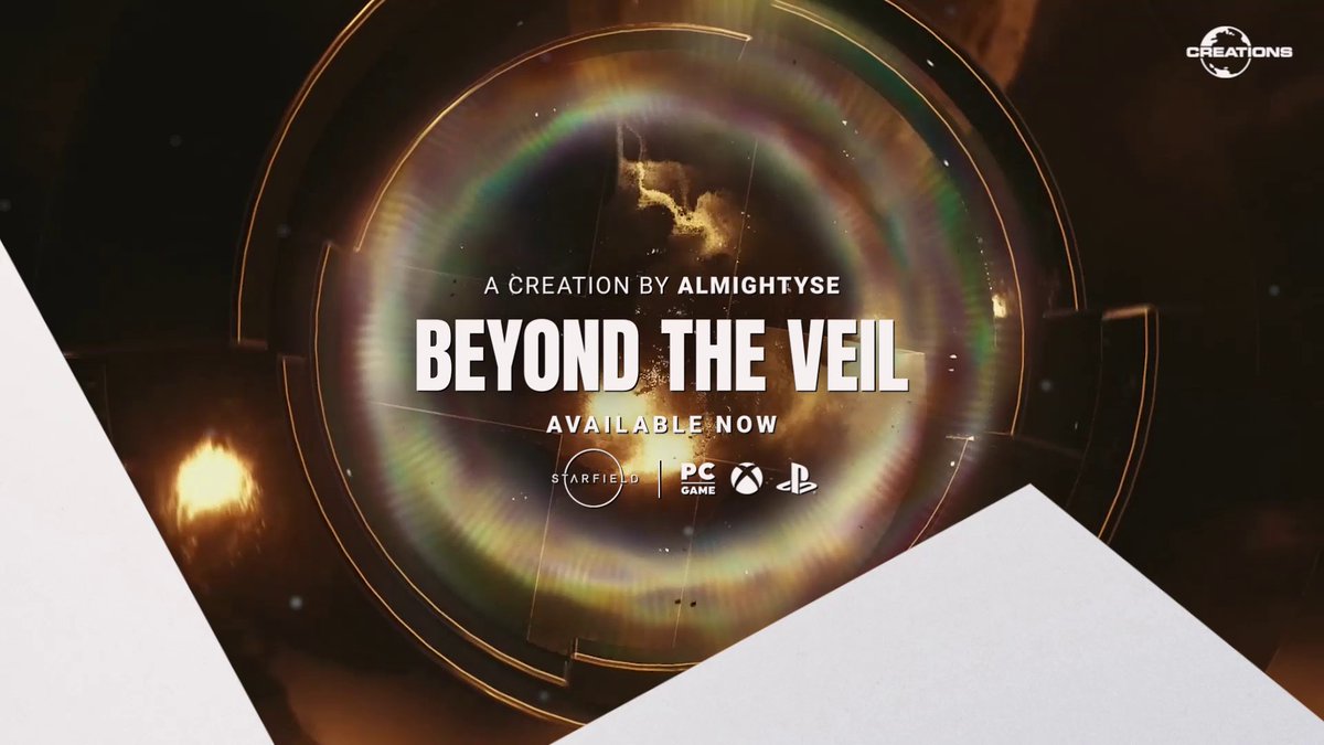 Immerse yourself in new quests, visit new locations, and meet a new companion with the AlmightySE spotlight bundle, featuring the following four discounted Creations: ✨ The Veil ✨ Beyond the Veil ✨ Everbright ✨ Lyria Check out AlmightySE's trailer for Beyond the Veil and explore the bundle in the #Starfield Creations menu — available now for a limited time!