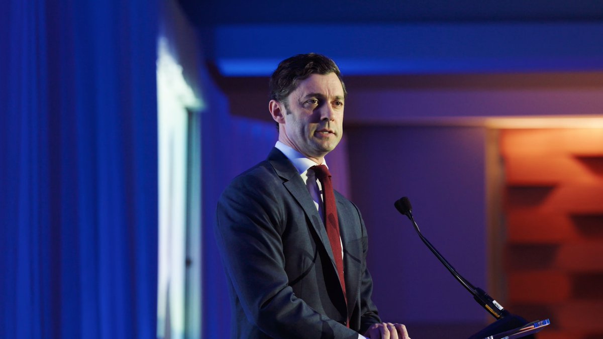 Ossoff: The crisis we must meet is deeper than this Presidency.
