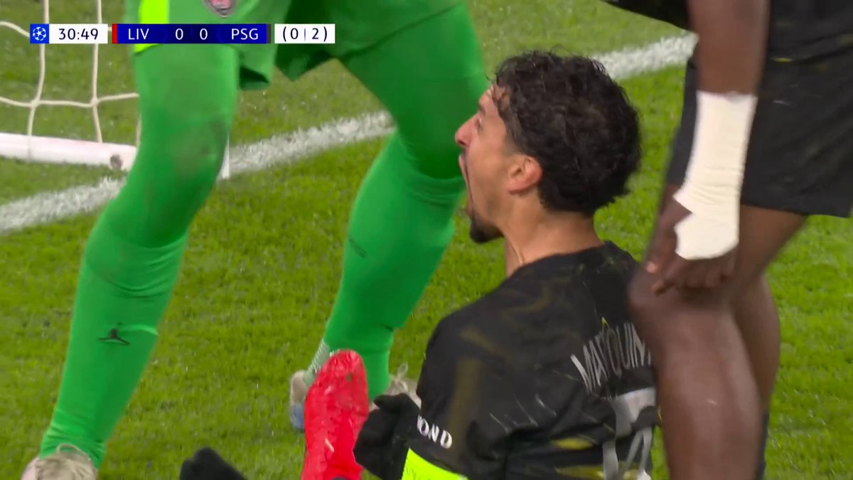 Marquinhos, that is sensational 🧱