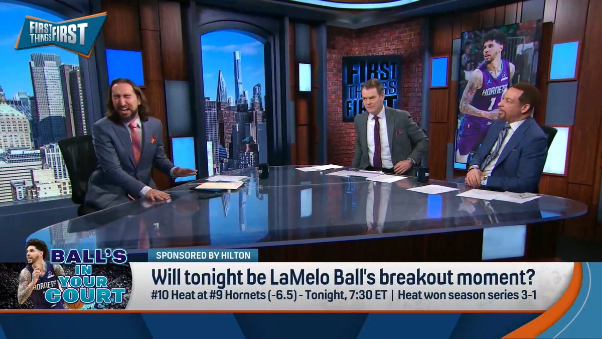 โLaMelo Ball is not in route, but he has Hall of Fame ABILITYโฆ This dude is NICE!... If he gets it, he has everything he needs as far as skills and size and speed... He can play winning basketball.โ Chris Broussard is stepping on Wildesโ Charlotte territory ๐