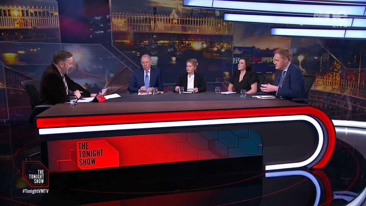 🗣️ "If one of your own ministers does have confidence in you, how can the people of Ireland have confidence in this Government?" – Guest presenter Shane Coleman 🗣️ "He found, for personal reasons, that he wasn't able to continue to support that." – Timmy Dooley #TonightVMTV