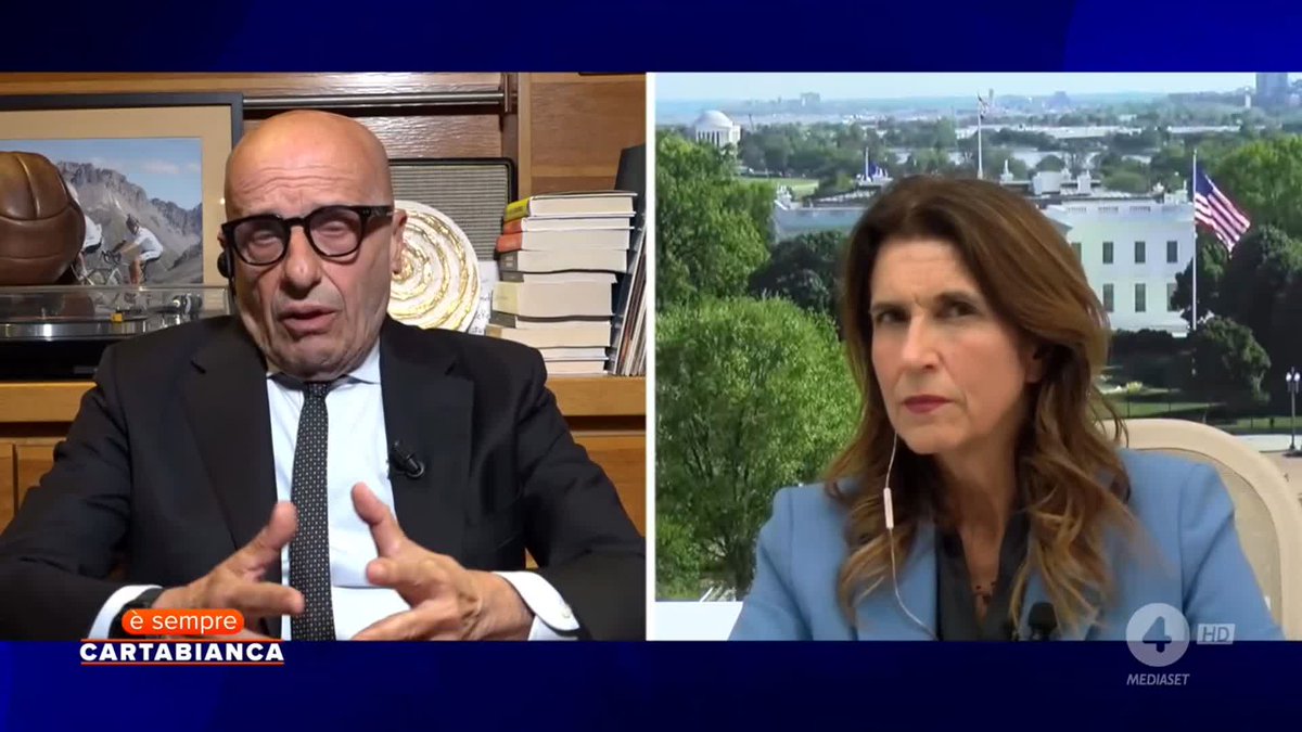 "Trump ha detto di non sentire Giorgia Meloni da mesi, questo smentisce la narrazione secondo cui lei prenderebbe ordini da Trump" Alessandro Sallusti interviene a #ÈsempreCartabianca