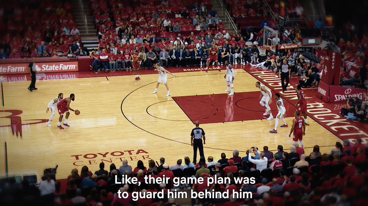 "That's never been done before." Shai Gilgeous-Alexander on how James Harden’s step back changed the entire game of basketball 👏 📺 Starting 5: Season 2