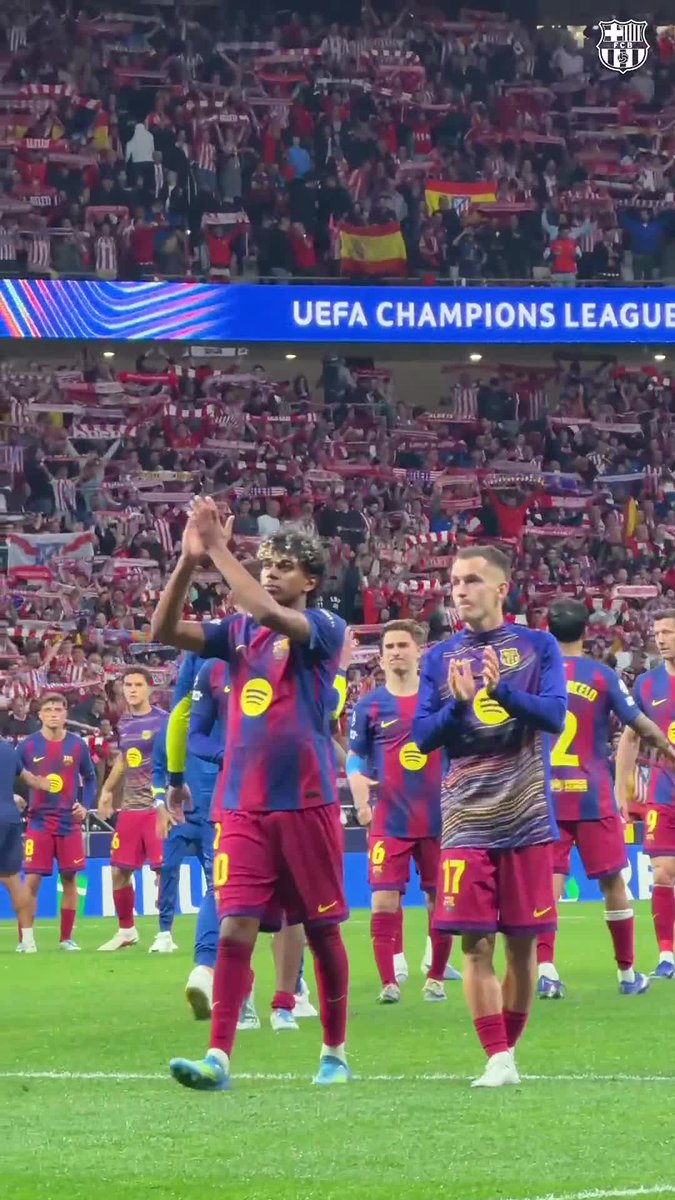 Thank you, culers! Força Barça 💙❤️
