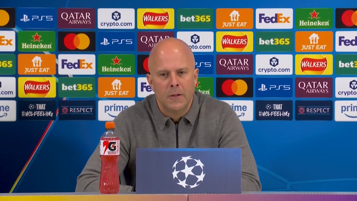 "The future looks very bright for this team" ⭐️ Liverpool head coach Arne Slot reflects on his side's performance in their 4-0 aggregate defeat to PSG 🗣️