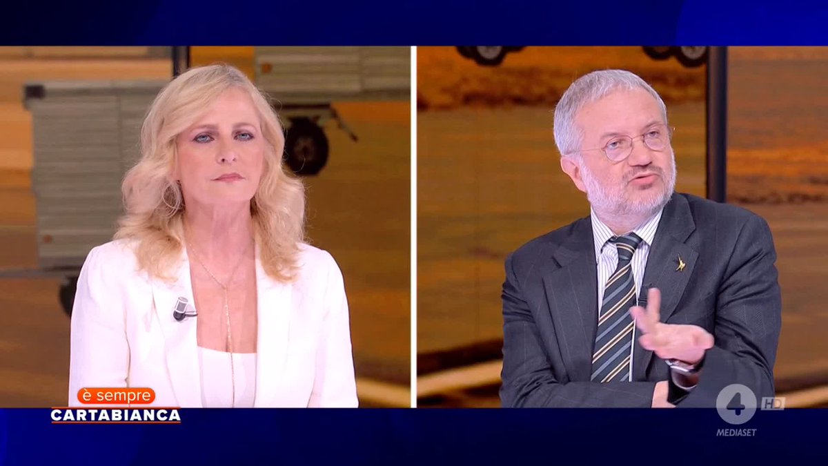 Crisi carburante, Claudio Borghi: "Allucinante la posizione di Von Der Leyen che non vuole sospendere il patto di stabilità, è come dare un aiuto a un'azienda dopo che ha chiuso" #ÈsempreCartabianca