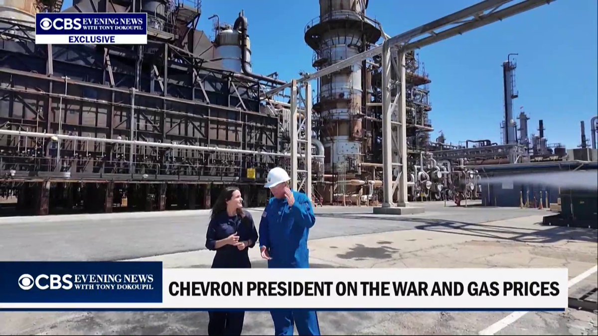 “People should try to drive less. They should try to conserve energy.” Andy Walz, Chevron's president of global refining, weighs in on rising gas prices and what drivers can do to save money at the pump.