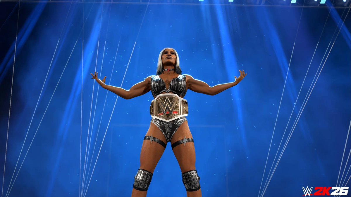 Jade Cargill SNME 2025 entrance - This aura is unmatched 🤩 Coming soon to MyFACTION! #WWE2K26