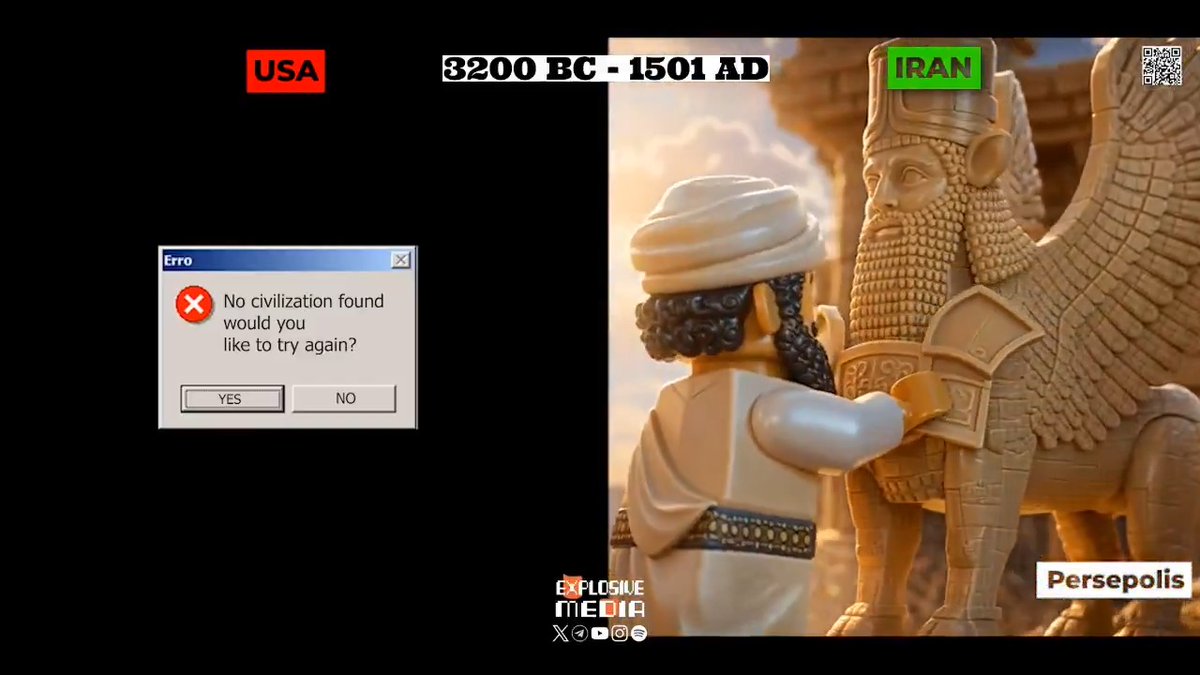 Inventor of AI LEGO Animations series Explosive Media just published the newest banger video, and make sure that Trump doesn't see this or he will go crazy 😭🤣😂