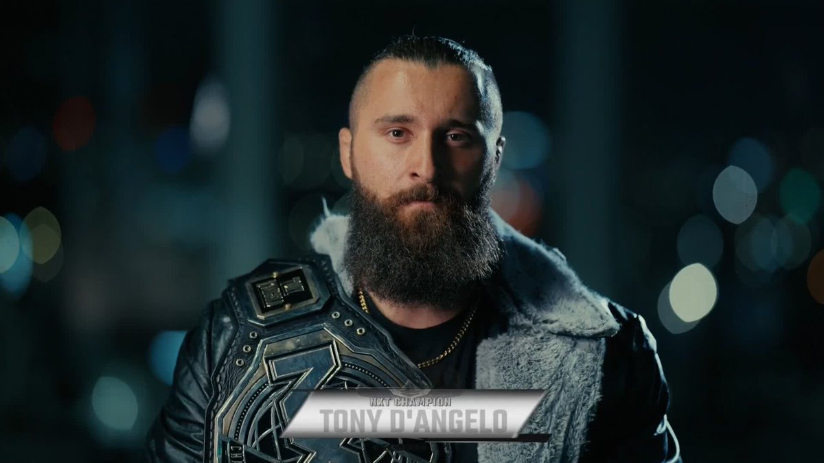 NXT Champion Tony D’Angelo is ready to make a STATEMENT Tonight!! 🏆