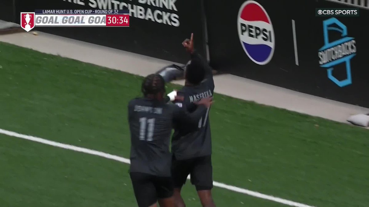 CUPSET BREWING ☕ Switchbacks FC double their lead over MLS side Sporting KC 😱