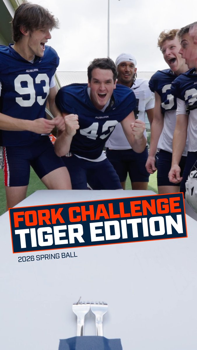 Fork Challenge: Tigers Edition 🤣🦅