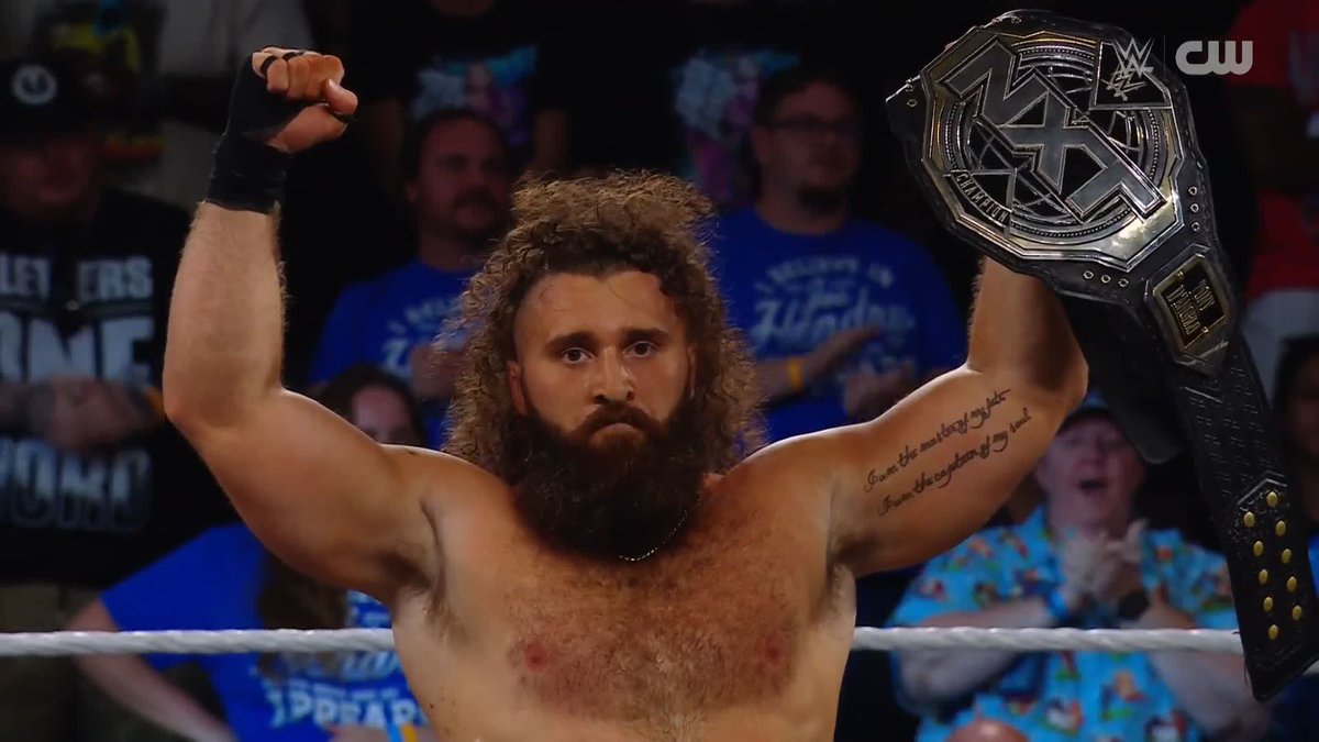 PAGE CLOSED โ
Tony DโAngelo with a STRONG first NXT Title defense!