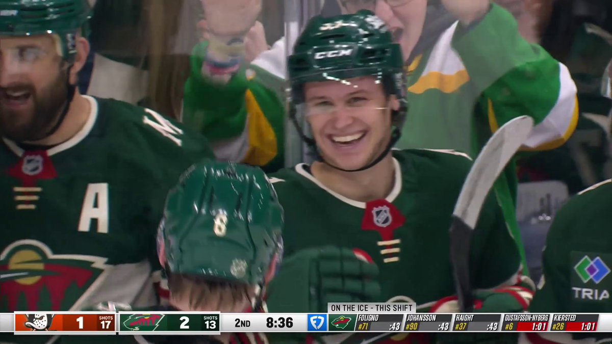 HUNTER HAIGHT'S FIRST CAREER GOAL!!! 🤩
