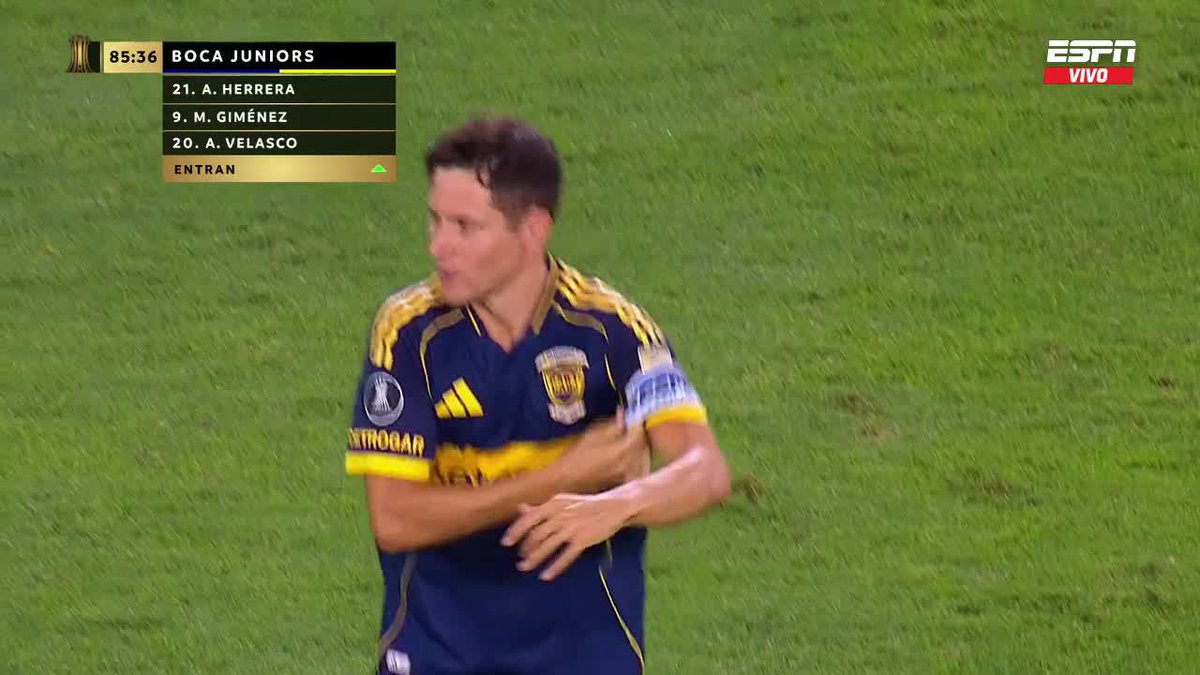 ©️ANDER HERRERA, el CAPITÁN DE #BOCA en COPA LIBERTADORES.