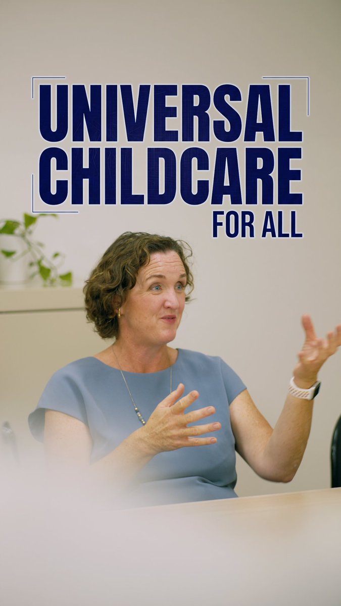 If we want a thriving economy, we need a thriving child care system. It’s time to treat social infrastructure with the same urgency as our physical roads and pipes. We lobby for water infrastructure. We lobby for tech. Why should child care be any different?