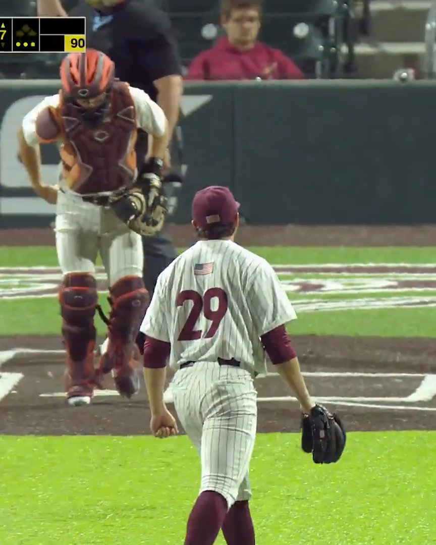 Five Virginia Tech pitchers combined for a 7-inning no-hitter 😱 The 6th no-hitter in Virginia Tech Baseball history 👏