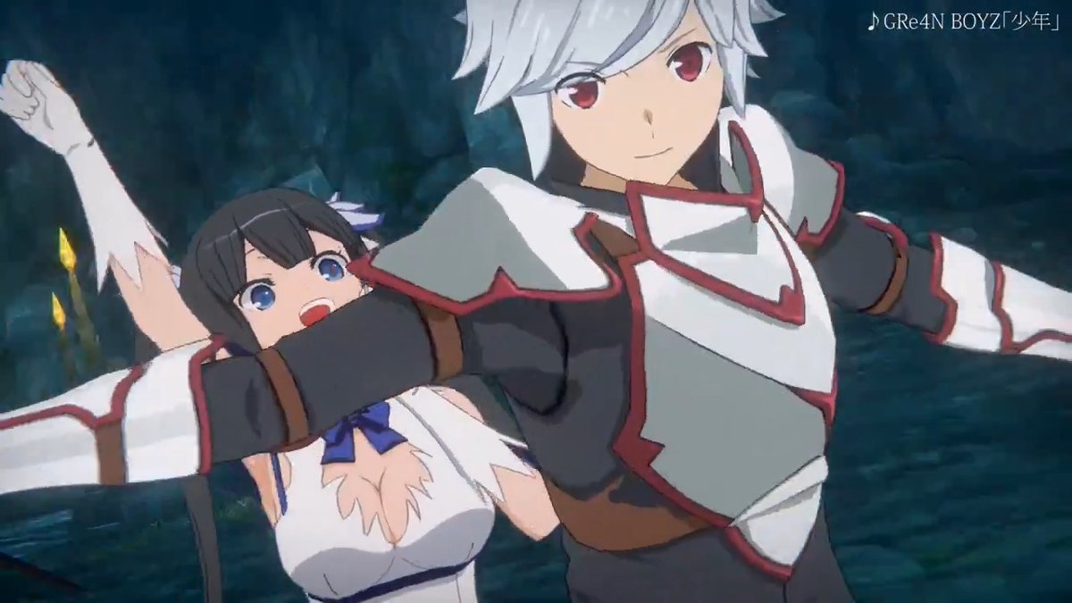 【新キャラクター詳細】 4/16(木)13:00より登場予定！ 「[白兎の脚]ベル・クラネル」の詳細を動画でご紹介いたします。 ぜひご覧ください！ #カゲマスダンまちコラボ