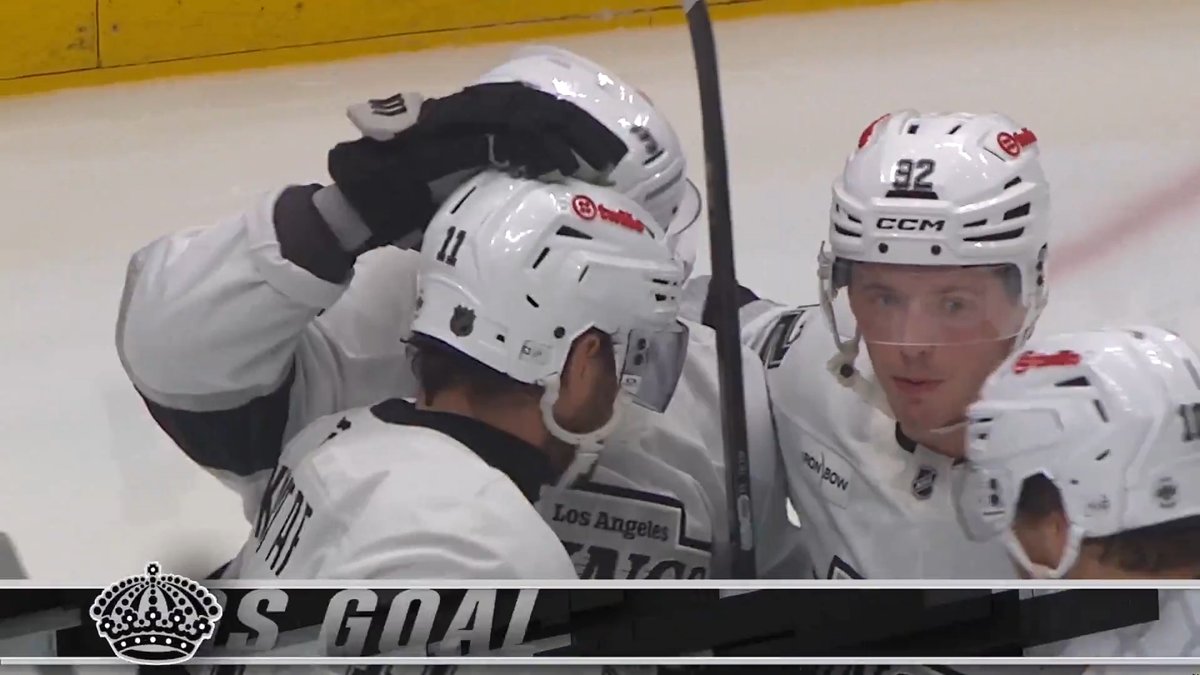 What a feed from Anze Kopitar to Adrian Kempe! 🔥