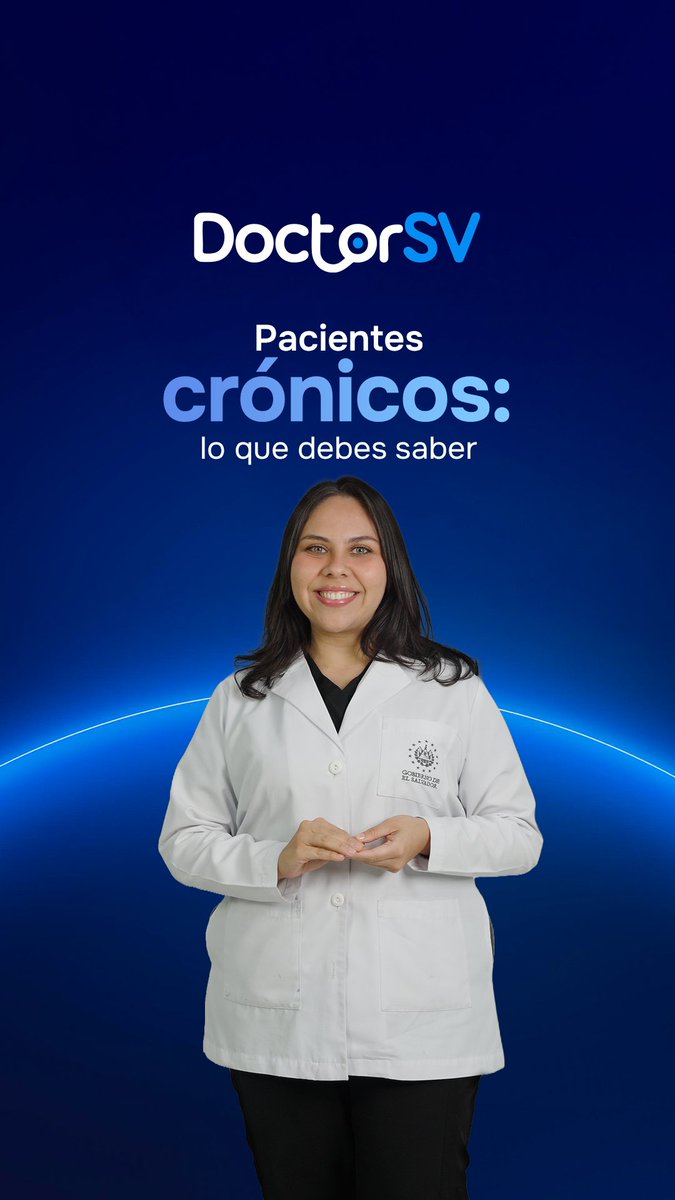 En este video te explicamos qué es una enfermedad crónica y cómo aprovechar el programa de crónicos que ofrece DoctorSV. 🤳