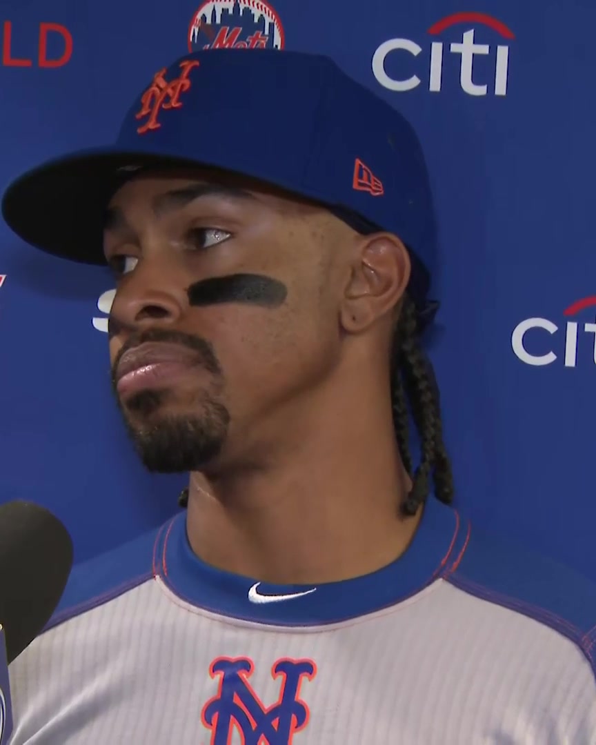 Francisco Lindor expands on feeling the Mets' intensity of their at-bats was improved tonight vs. Yoshinobu Yamamoto: "Just the conversations and the engagement - it felt like every at-bat we were going to get a hit. We took good pitches"
