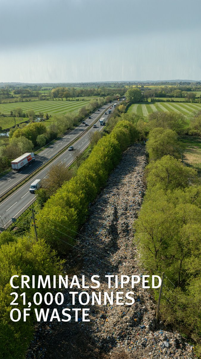The wait is over. The clean-up starts now ⌛ Roughly 21,000 tonnes of illegal waste will be removed from Kidlington over the next six months, helping restore the area for local communities. Find out more: