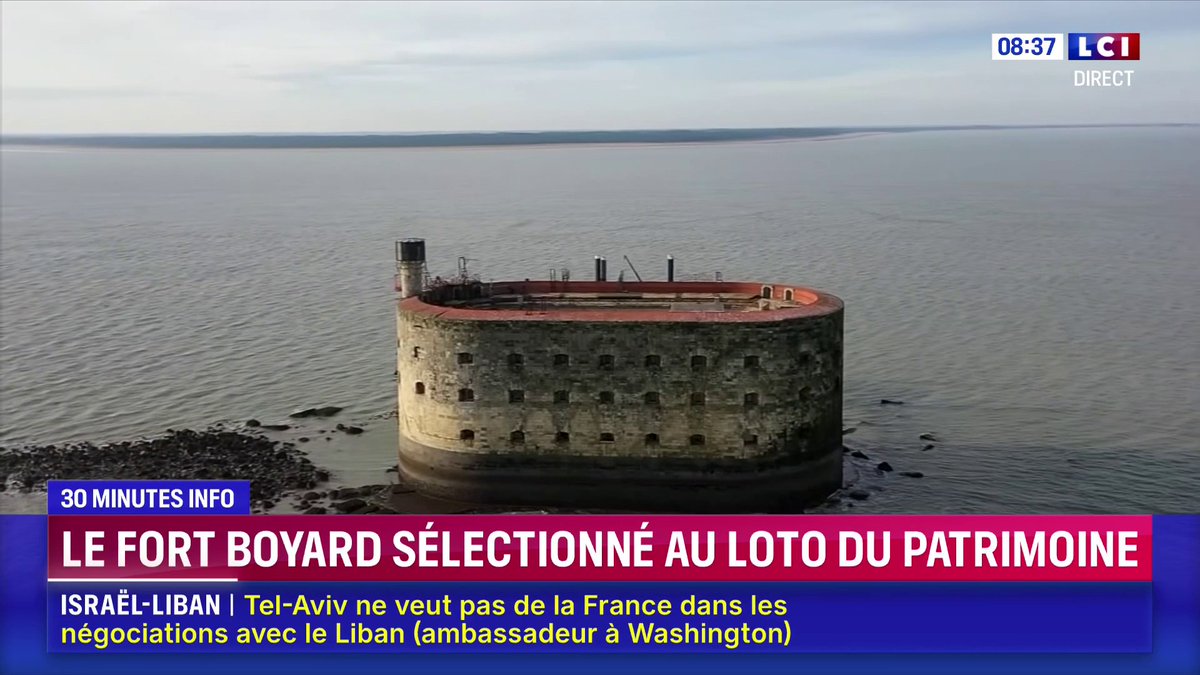 Le Fort Boyard entre au Loto du patrimoine : une ouverture au public prévue en 2028