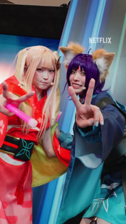 『超かぐや姫！』 【Anime Japan 2026】 当日の熱気をプレイバック✨ スペシャルフォトブースが登場し、 ライブ応援上映は みんなで大盛り上がり🌕.˚⊹ #超かぐや姫 #CosmicPrincessKaguya #ネトフリアニメ #AJ2026 #アニメジャパン