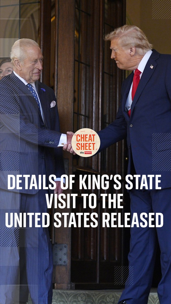 Details of the King and Queen’s state visit to the United States at the end of this month have been released. Sophy Ridge and Wilfred Frost explain what you can expect to see.