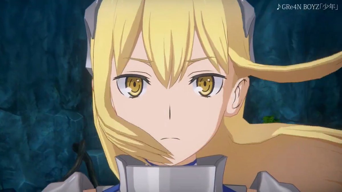 【新キャラクター詳細】 4/16(木)13:00より登場予定！ 「[剣姫]アイズ・ヴァレンシュタイン」の詳細を動画でご紹介いたします。 ぜひご覧ください！ #カゲマスダンまちコラボ