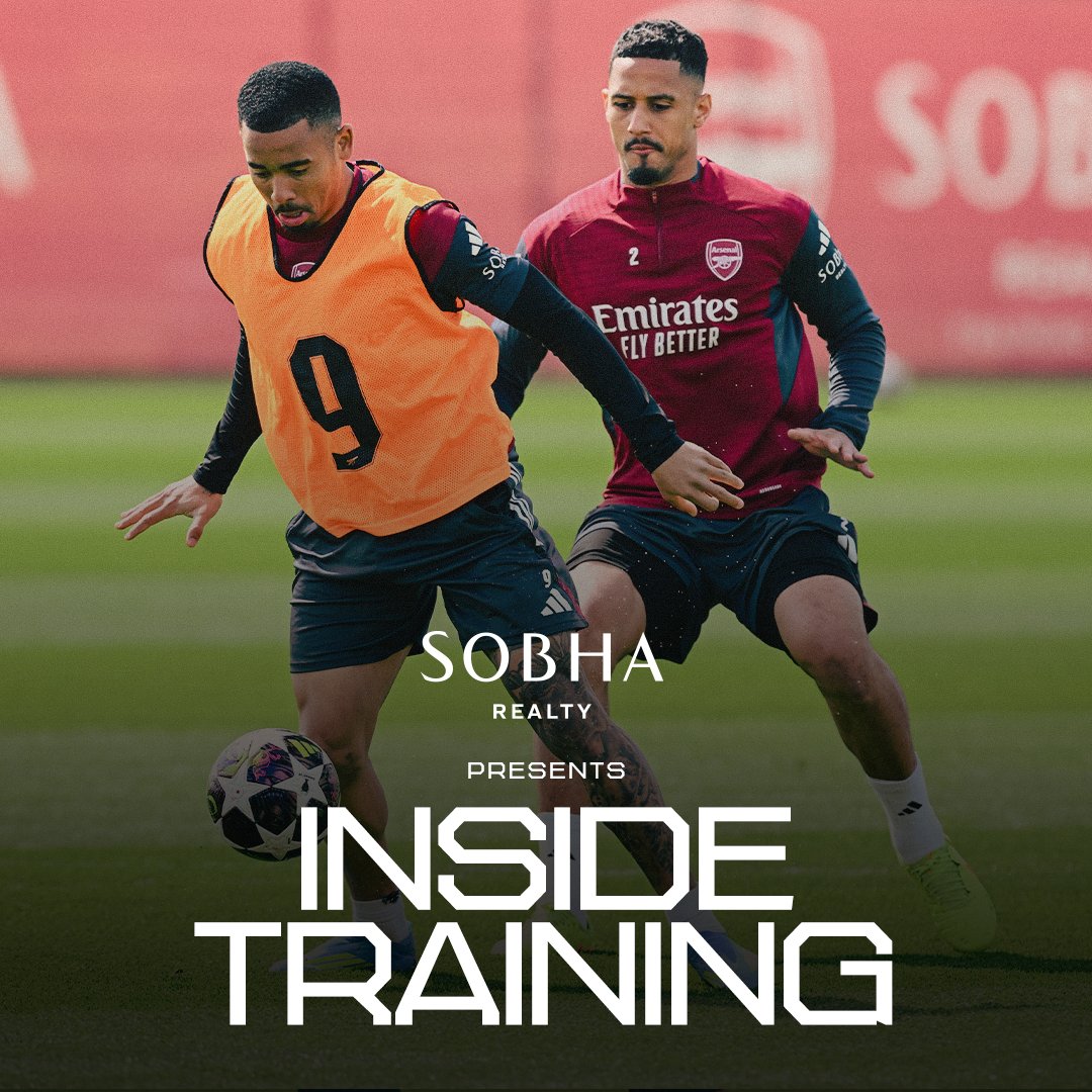 Getting set for the second leg 🏋️‍♂️ Go Inside Training as we prepare to face Sporting CP in N5 📺 📍 Sobha Realty Training Centre