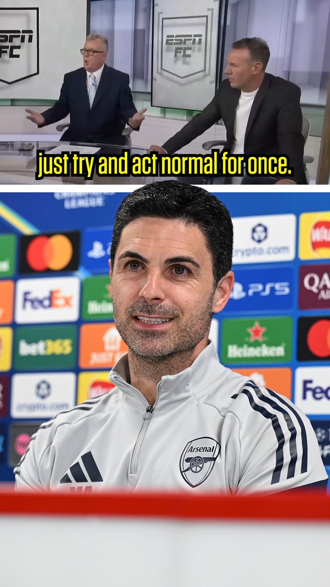 "Just try and act normal for once..." 😂 Liverpool Legend Steve Nicol reacts to Mikel Arteta's 'fire' comments 👀