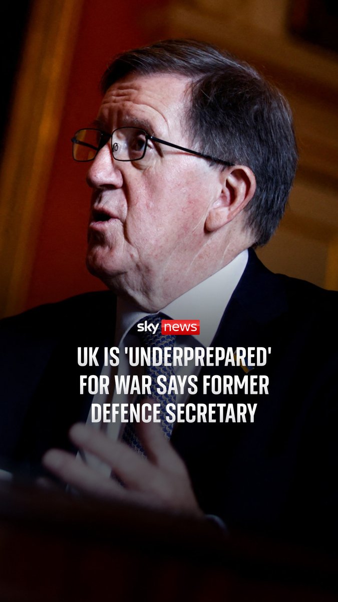Lord George Robertson, former Labour defence secretary, revealed his deep frustration at a failure by the government to rebuild the "underprepared" military at pace in the face of escalating threats and instability. Deborah Haynes takes us through the takeaways from his speech.