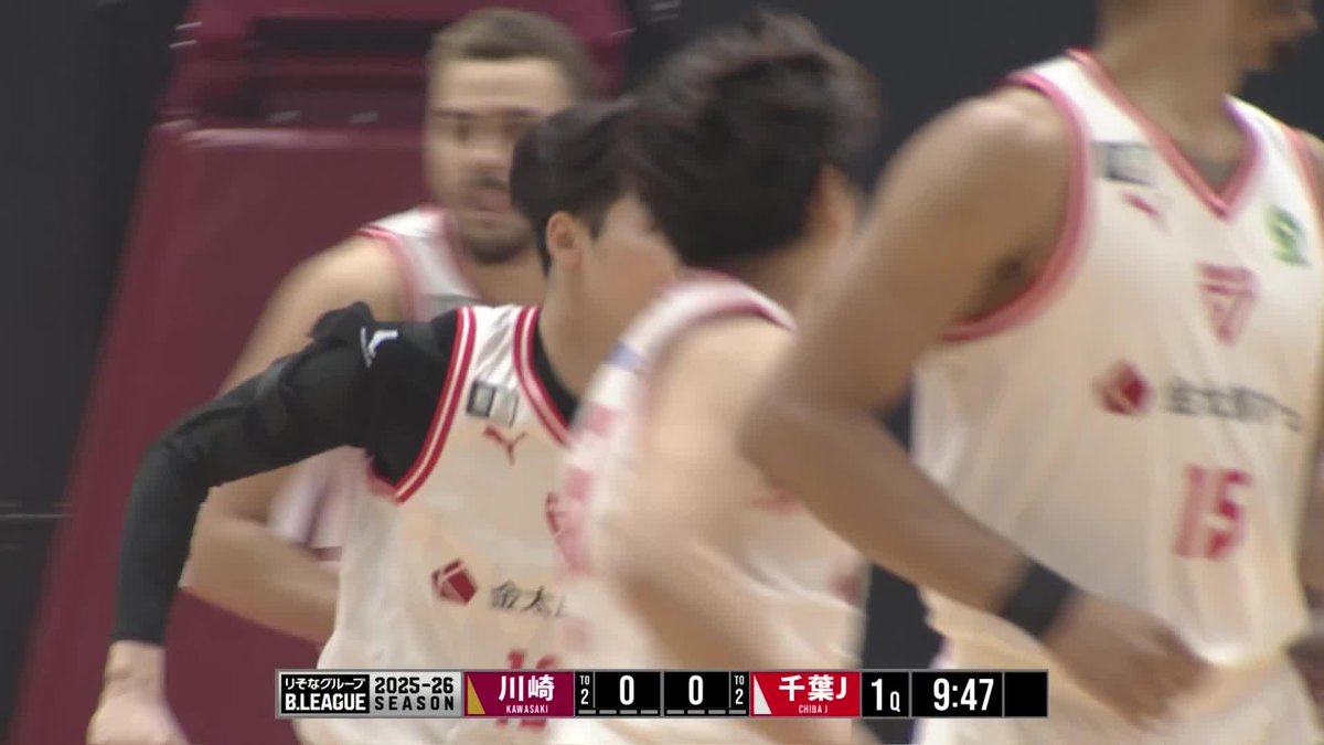 りそなグループ B.LEAGUE 2025-26 B1リーグ戦 第32節 vs. 川崎 1Q #金近廉 の積極的なドライブで先制🔥🔥🔥 LIVE配信は▼ #千葉ジェッツ