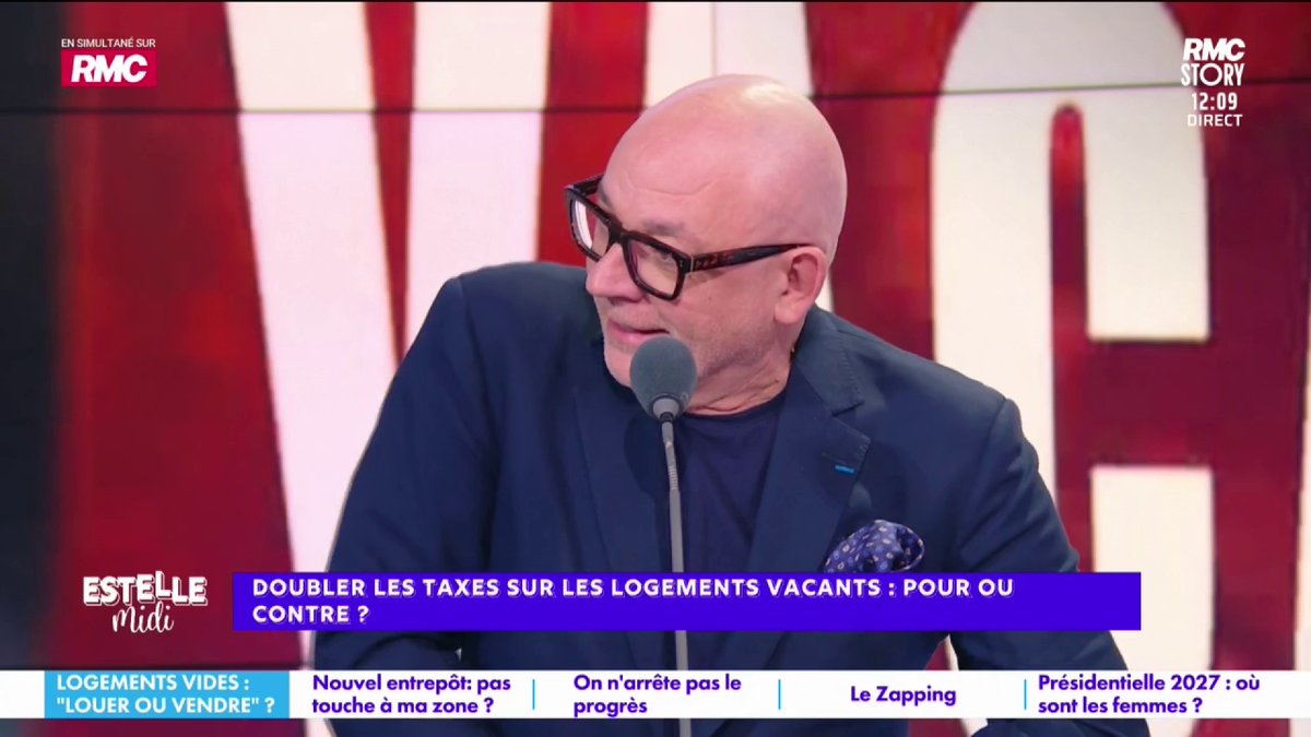 🏠 Logements vacants : doubler les taxes 🎙️ frédéric hermel🇫🇷 : "Il est où le droit de propriété ? On n'est pas en Union soviétique ! En France la réponse c'est "taxons"... Si tu as un locataire qui ne paie pas et que tu mets 2 ans à t'en dépatouiller, ça va te coûter plus cher !"