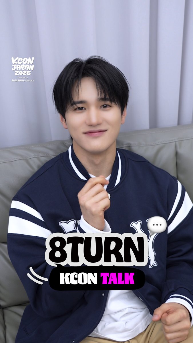 [#KCONJAPAN2026] #8TURN KCON TALK TURNING、このエネルギー感じてる⁈⚡️ - KCON JAPAN 2026 MAY 8-10 Makuhari Messe Let's #KCON