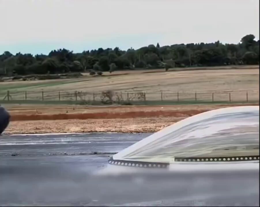 critical bird strike safety test on a Lockheed Martin F-35 Lightning II cockpit canopy. Test Purpose: Engineers simulate a bird strike by firing a projectile, often a chicken, from a pneumatic cannon nicknamed the "chicken gun". Speed: The projectile is launched at speeds exceeding 500 km/h to replicate actual high-speed flight conditions. Objective: This test ensures the canopy can absorb immense kinetic energy without shattering, protecting the pilot. Materials: The canopy is constructed from layered polycarbonate and reinforced composites designed for extreme resilience.