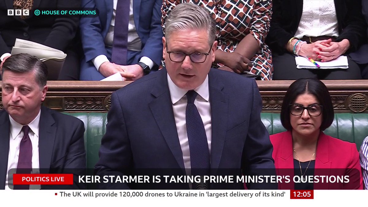 Kemi Badenoch says that Britain's armed forced are at "at the end of their tether", asking the PM why he won't publish the defence investment plan Keir Starmer says the the last Conservative government cut defence spending and reduced army numbers #PMQs: