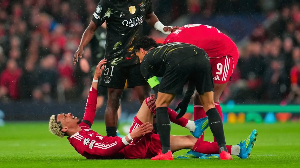 Hugo Ekitike has a suspected Achilles injury and there are real fears he could be out for at least six months, Sky Sports News understands.