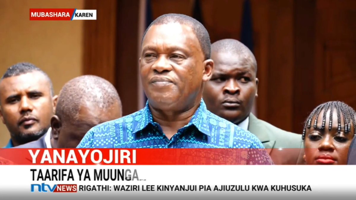 Justin Muturi: When I was in government, the G-to-G proposed deal was brought to me by advisers. I asked if it's indeed G-to-G: on one side we have the Saudi government...but on the other side, I asked who is government? Why are we not using Kenya Pipeline or National Oil?