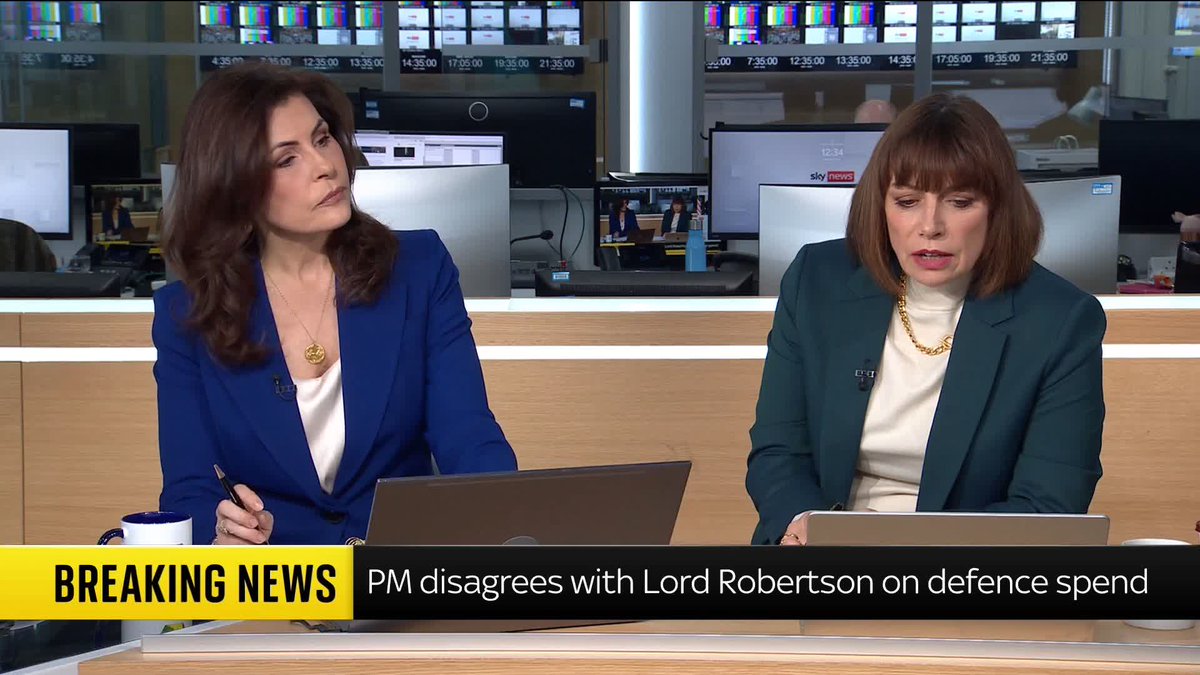 "This was always going to be difficult for the prime minister" Sky's Beth Rigby provides analysis of PMQs, after Keir Starmer was questioned on comments made by Lord George Robertson, lead author of the Strategic Defence Review. 📺 Sky 501 and YouTube